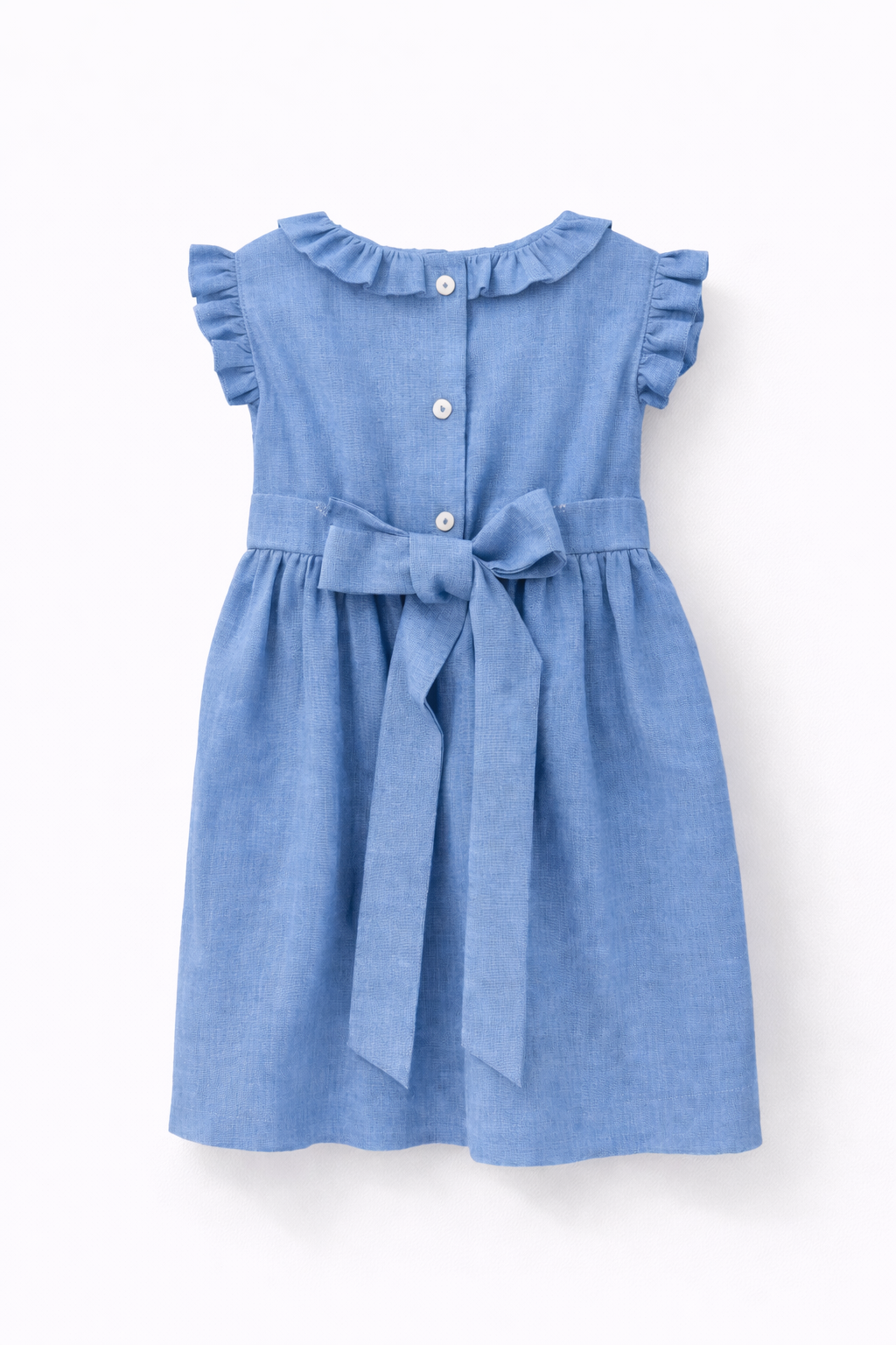 Smock Dress 'Blue Pesce'