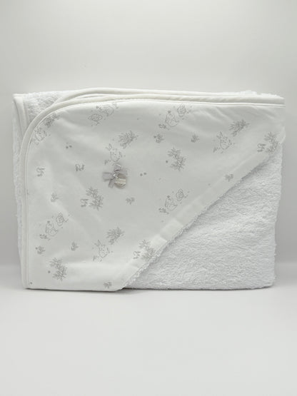 Hooded Towel XL Telma Grey