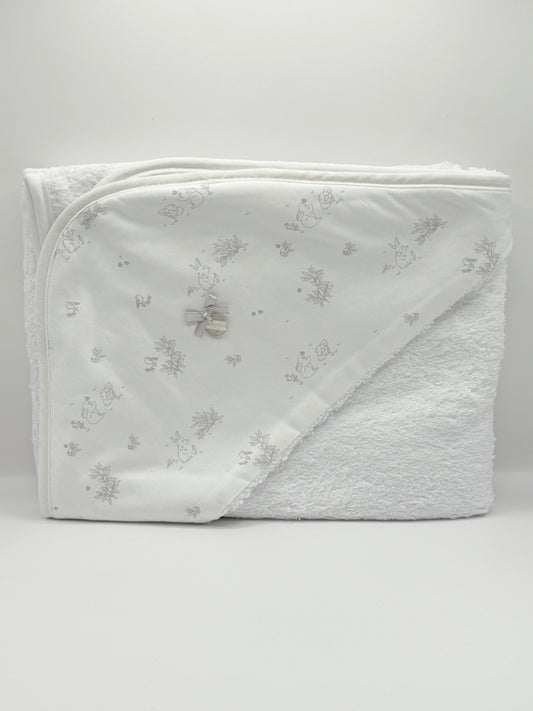 Hooded Towel XL Telma Grey