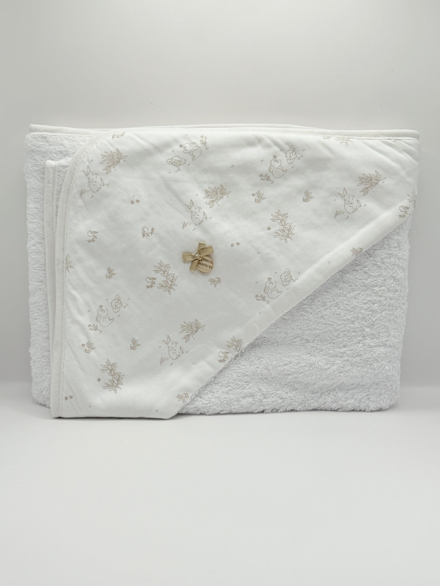 Hooded Towel XL Telma Beige