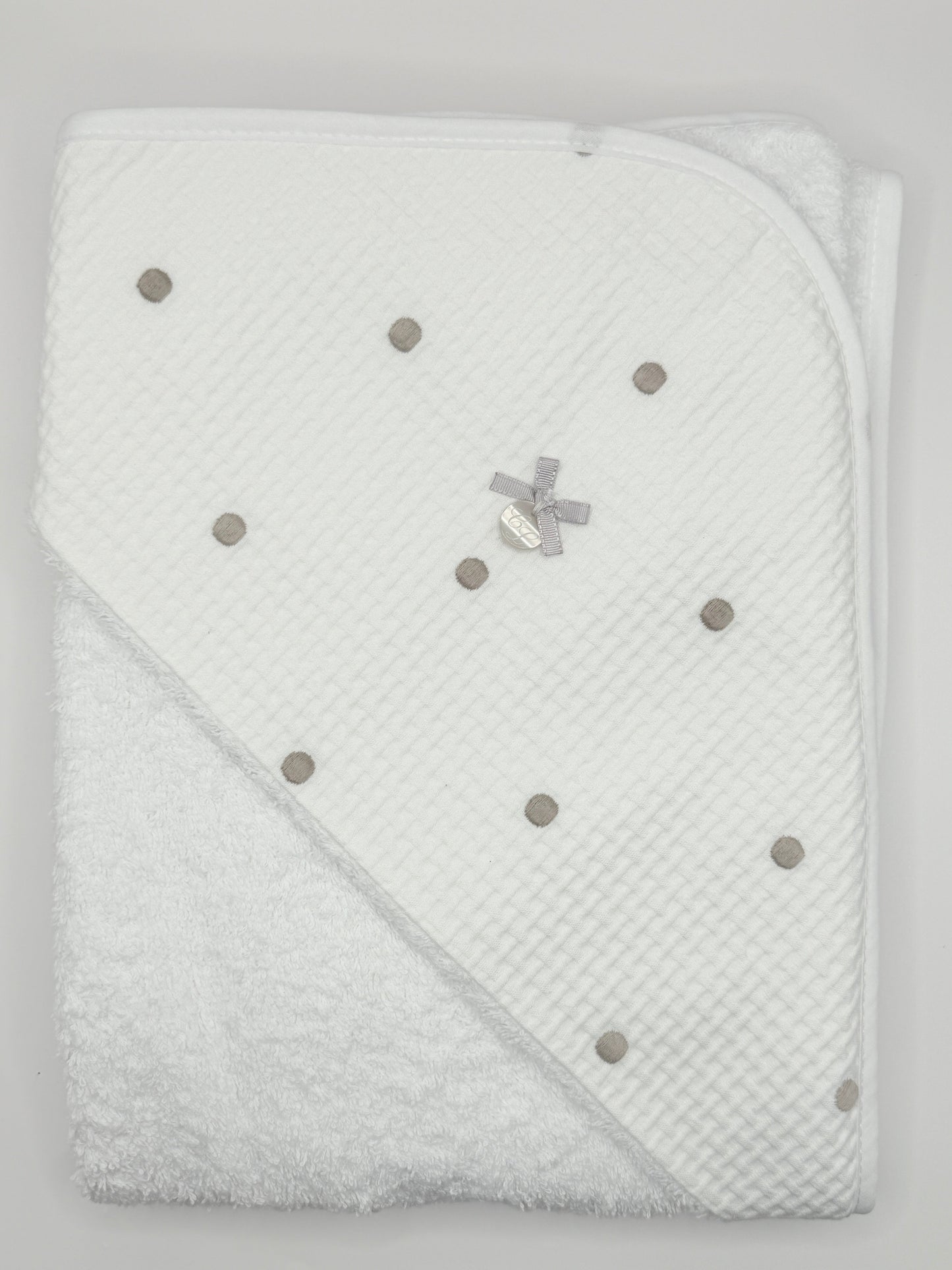 Hooded Towel XL Bopi Grey