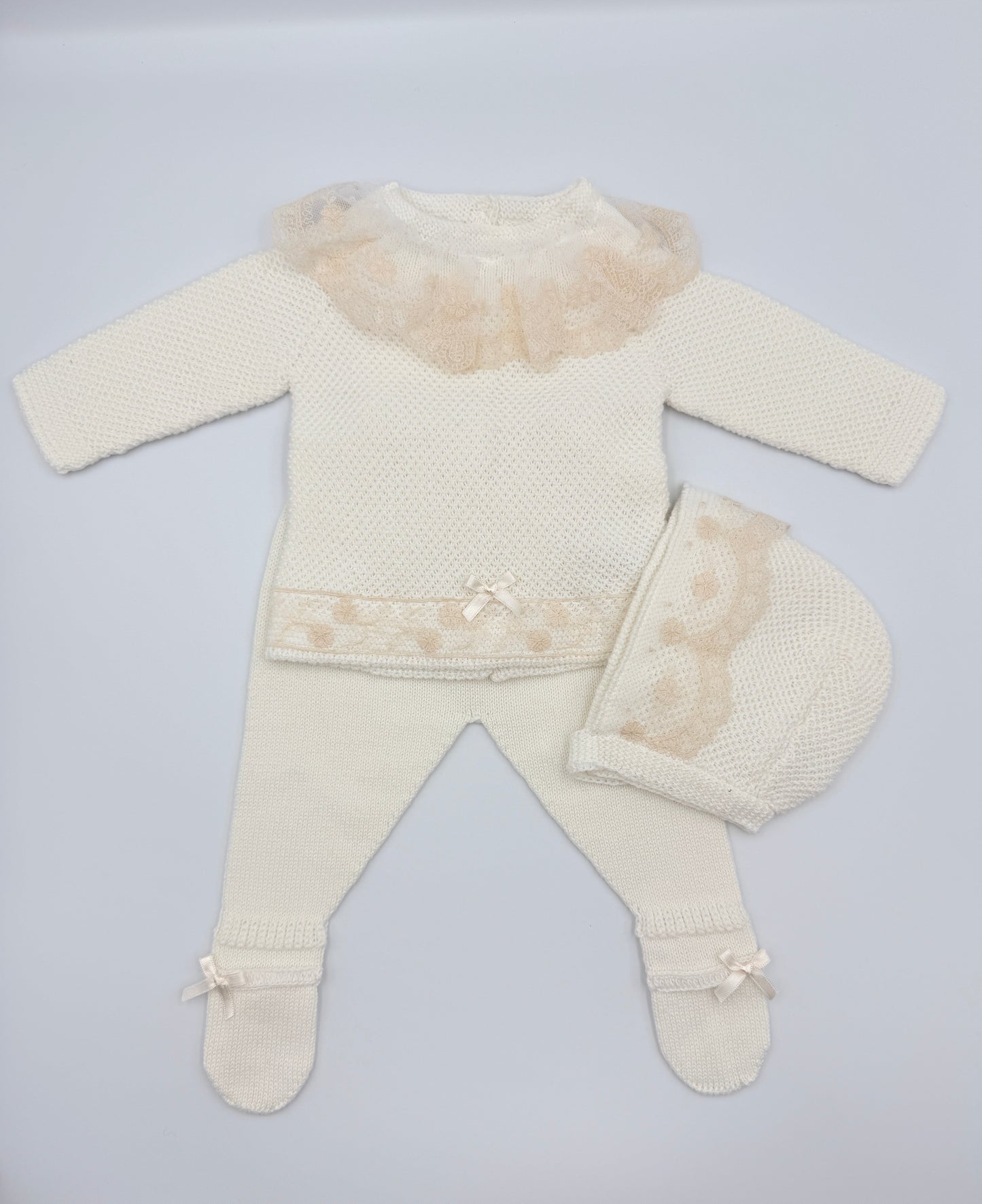 Knit Set 'Beatriz' Gold