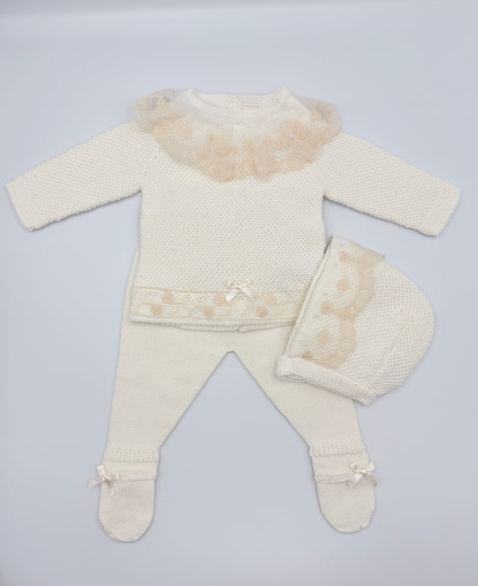 Knit Set 'Beatriz' Gold
