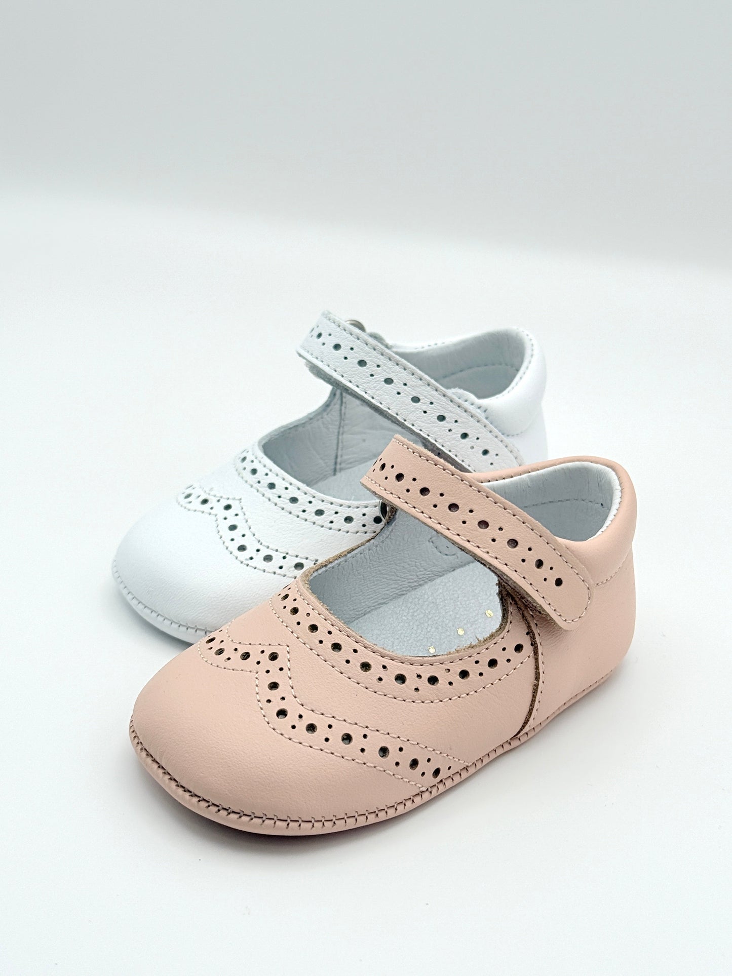 Crib Shoe Mary Jane Oxford White