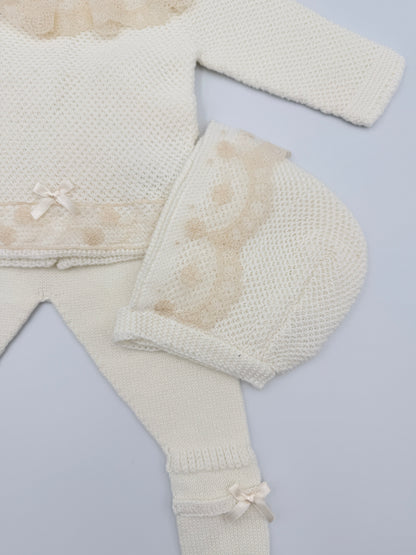 Knit Set 'Beatriz' Gold