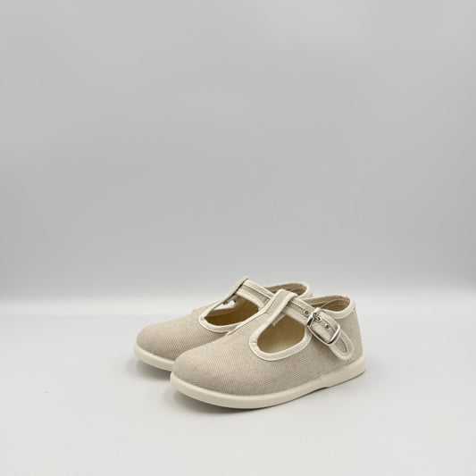 T- Strap ‘Viena' Sand