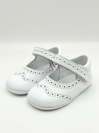 Crib Shoe Mary Jane Oxford White