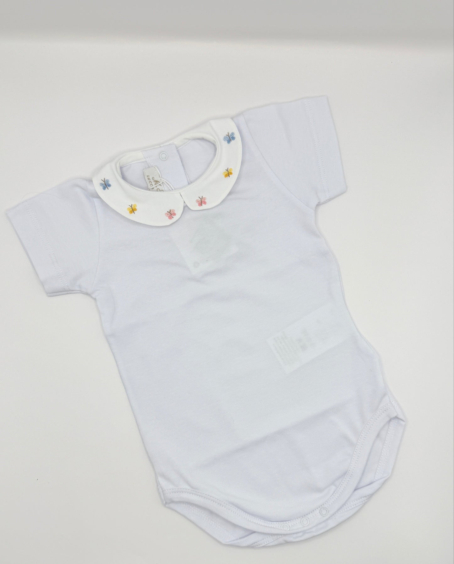 Hand Embroidered Onesie 'Butterflies'