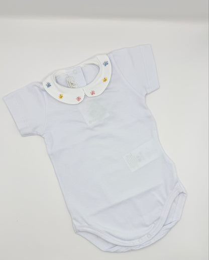 Hand Embroidered Onesie 'Butterflies'