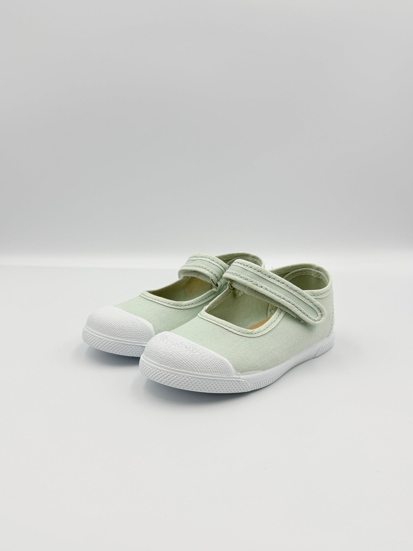 Mary Jane 'Cap Toe' Sage