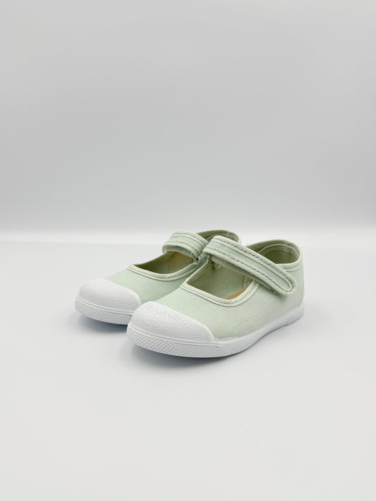 Mary Jane 'Cap Toe' Sage