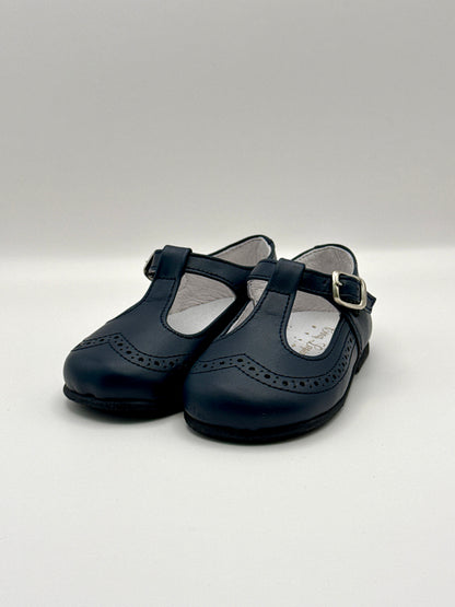 Oxford T-Strap Navy