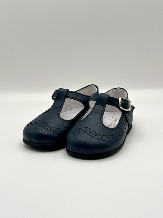 Oxford T-Strap Navy