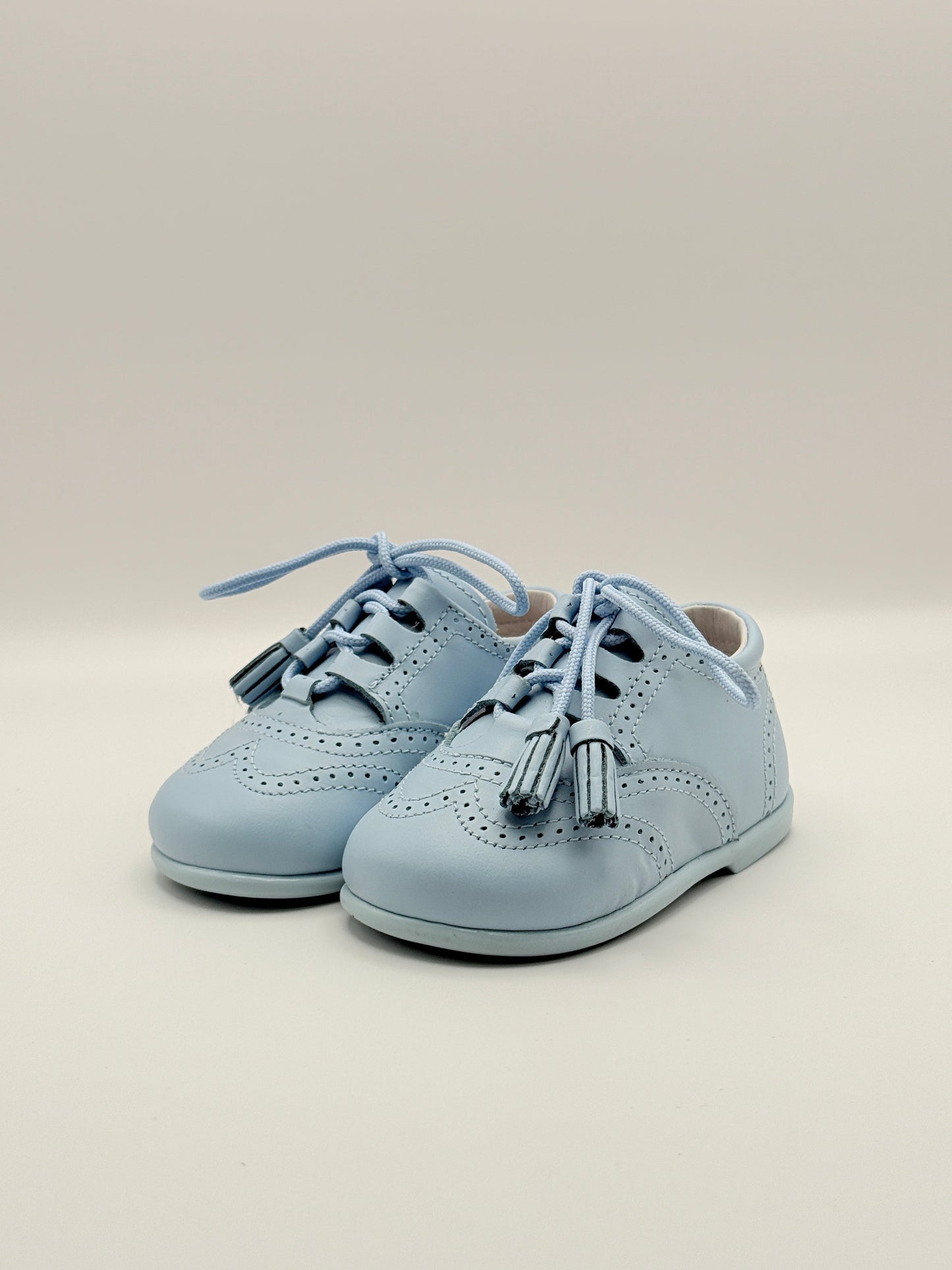 Lace-Up Shoes Baby Blue