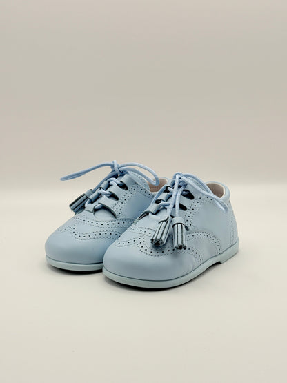 Lace-Up Shoes Baby Blue