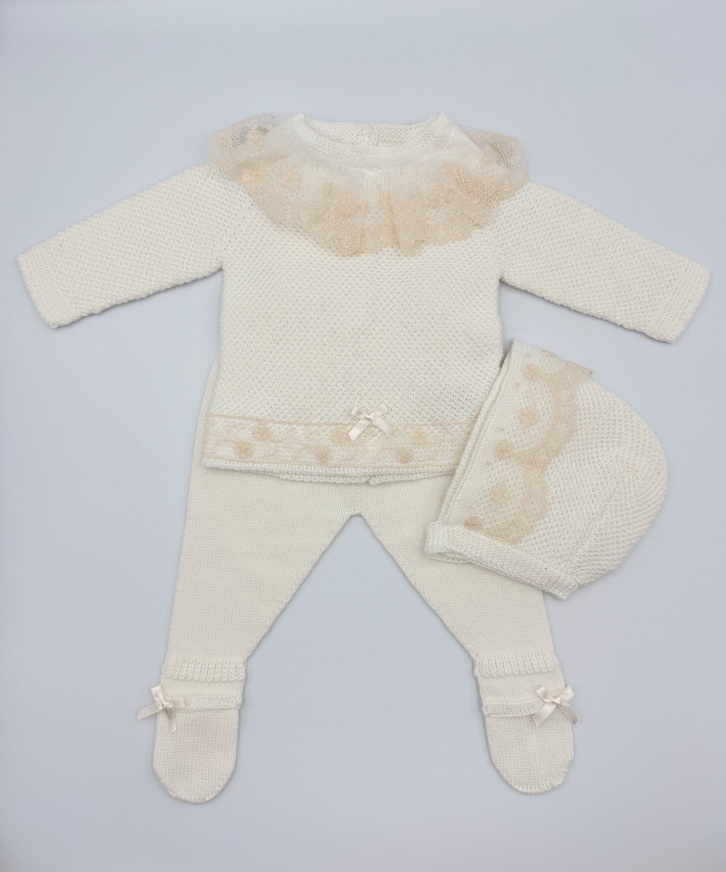 Knit Set 'Beatriz' Gold