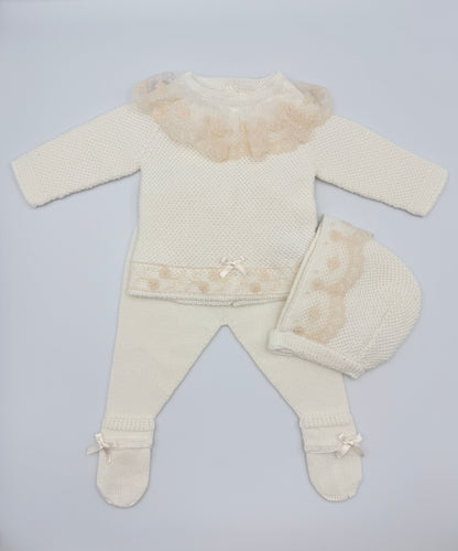 Knit Set 'Beatriz' Gold