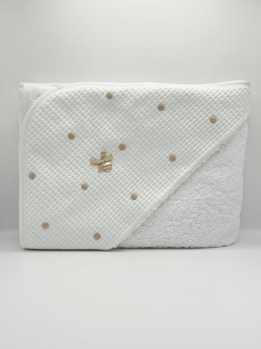 Hooded Towel XL Bopi Khaki