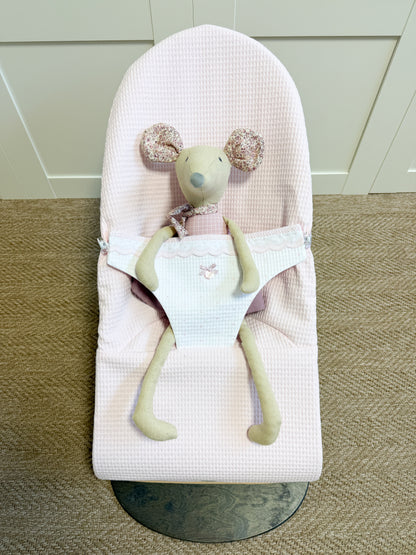 BabyBjorn Bouncer Cover Dots Pink