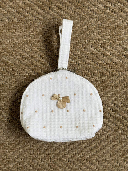 Pacifier Holder Bag Dots