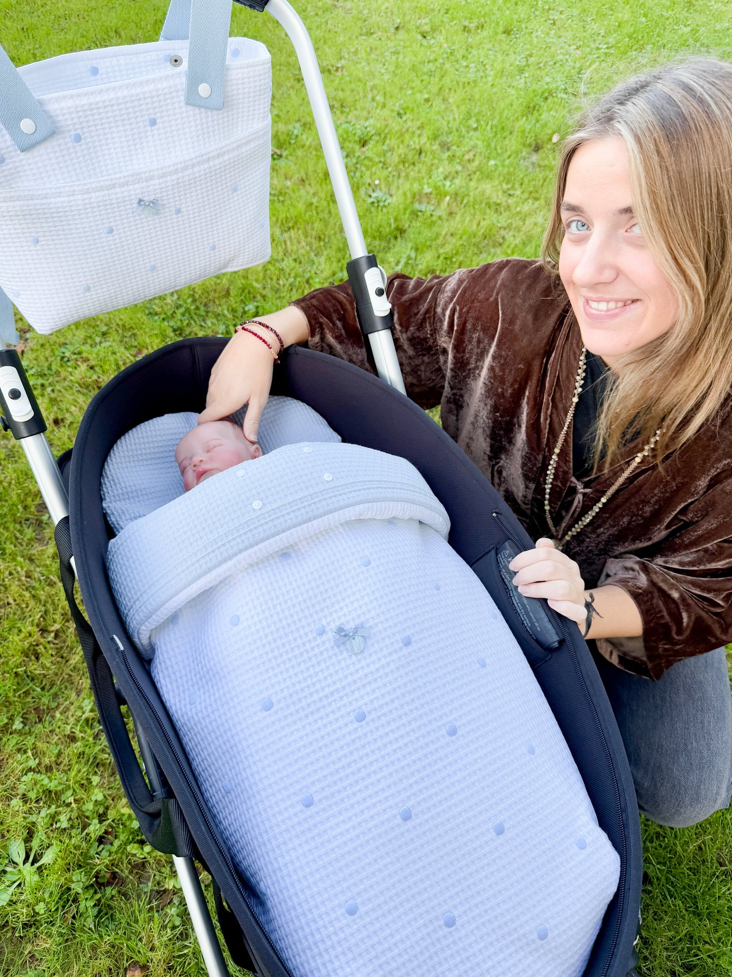 Carry Cot Bopi Blue