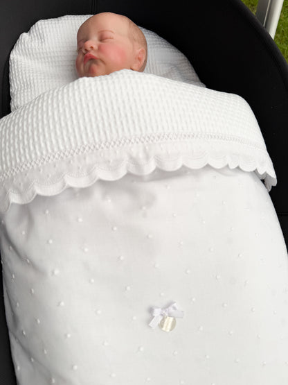 Carry Cot Lucia White