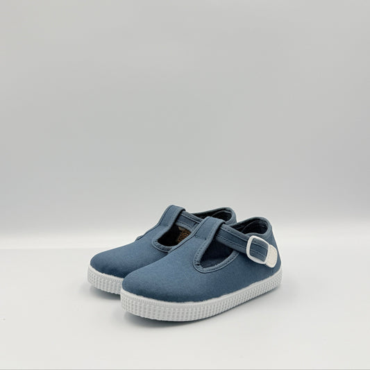 T- Strap 'Naia' Navy