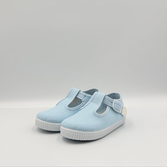 T- Strap 'Naia' Sky Blue