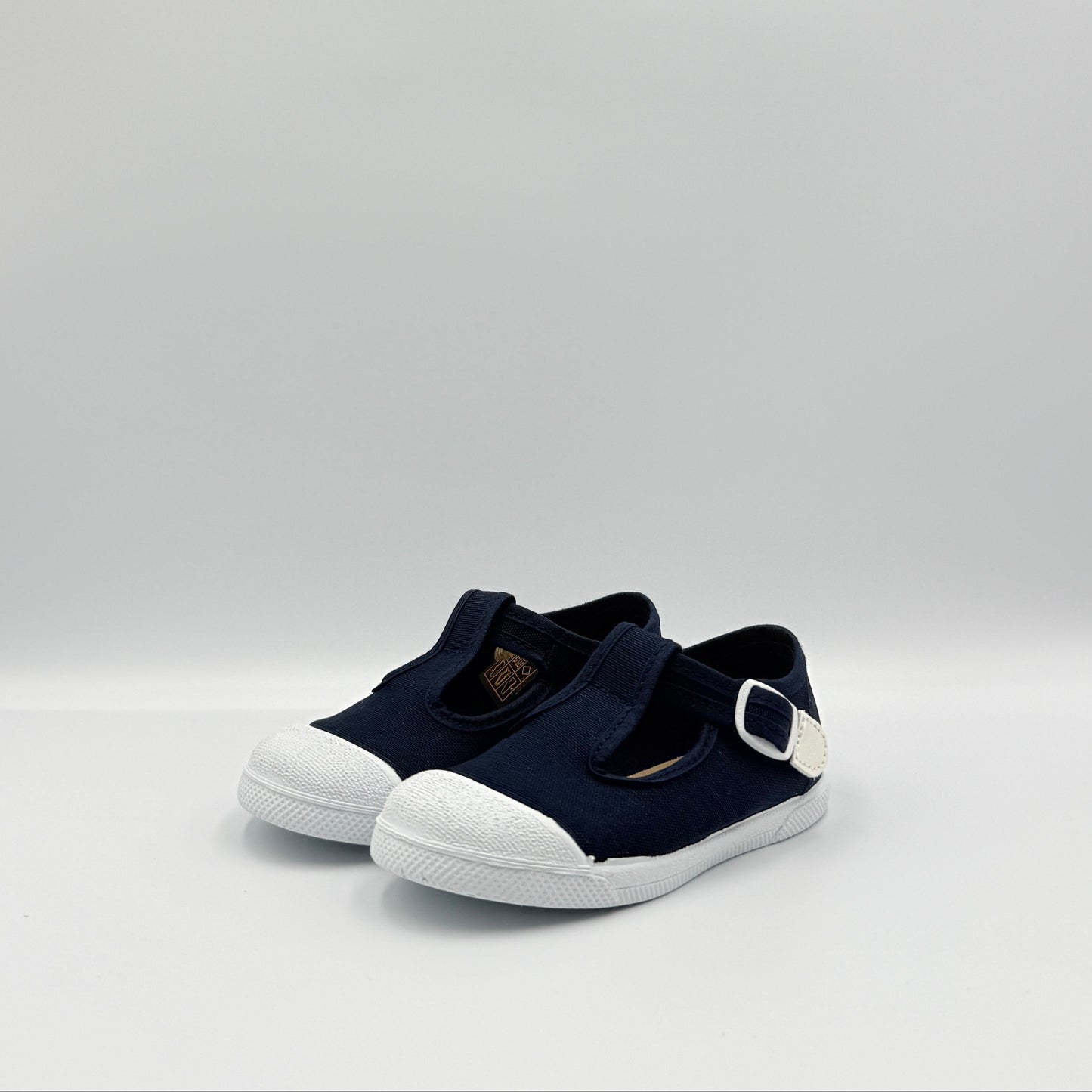 T- Strap 'Cap Toe' Marino