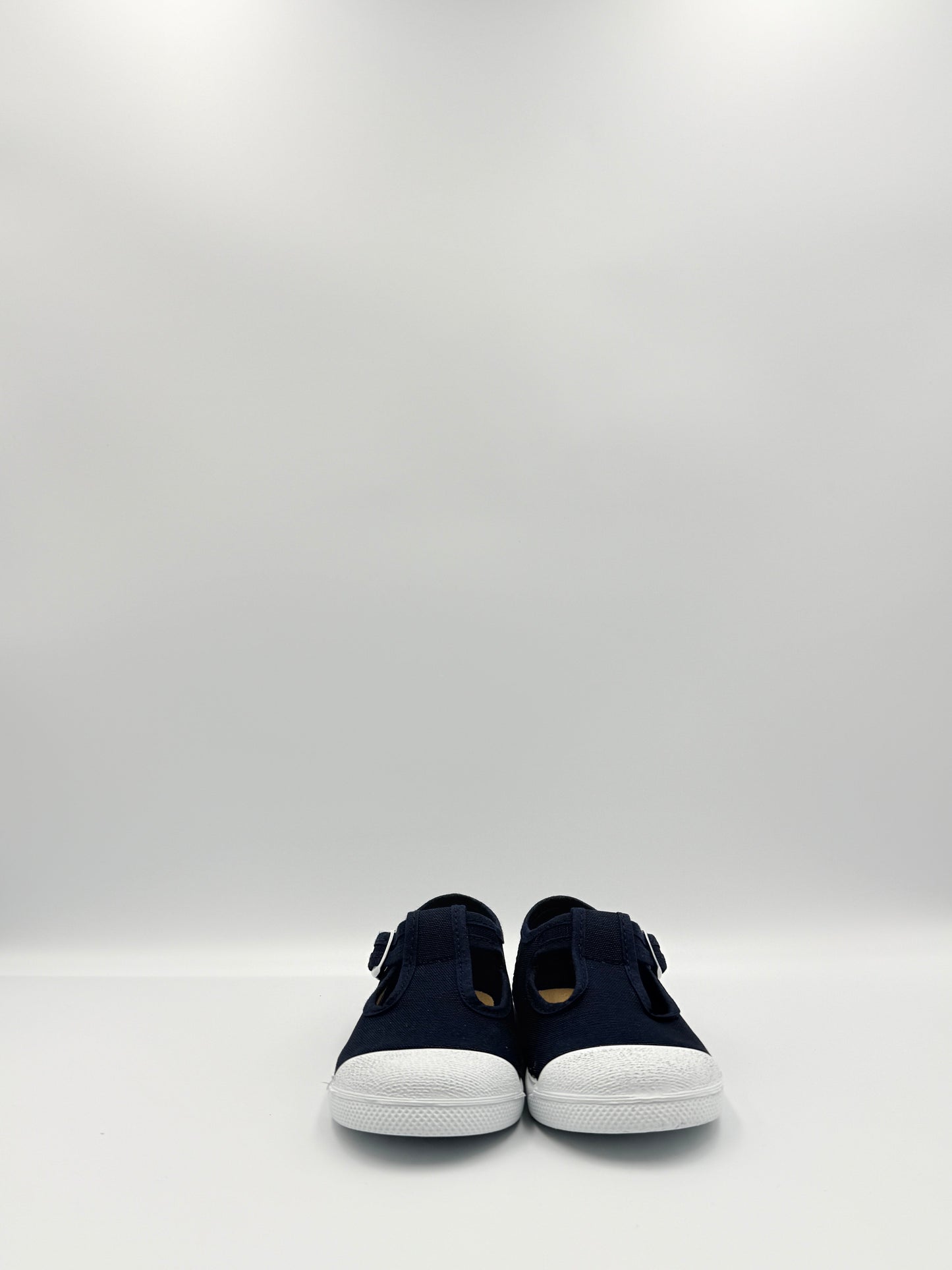 T- Strap 'Cap Toe' Marino