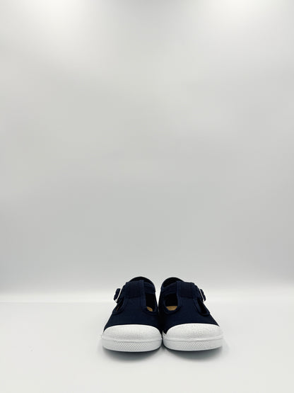 T- Strap 'Cap Toe' Marino