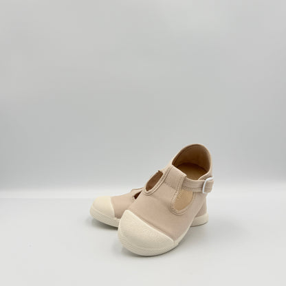 T- Strap ''Cap Toe' Sand