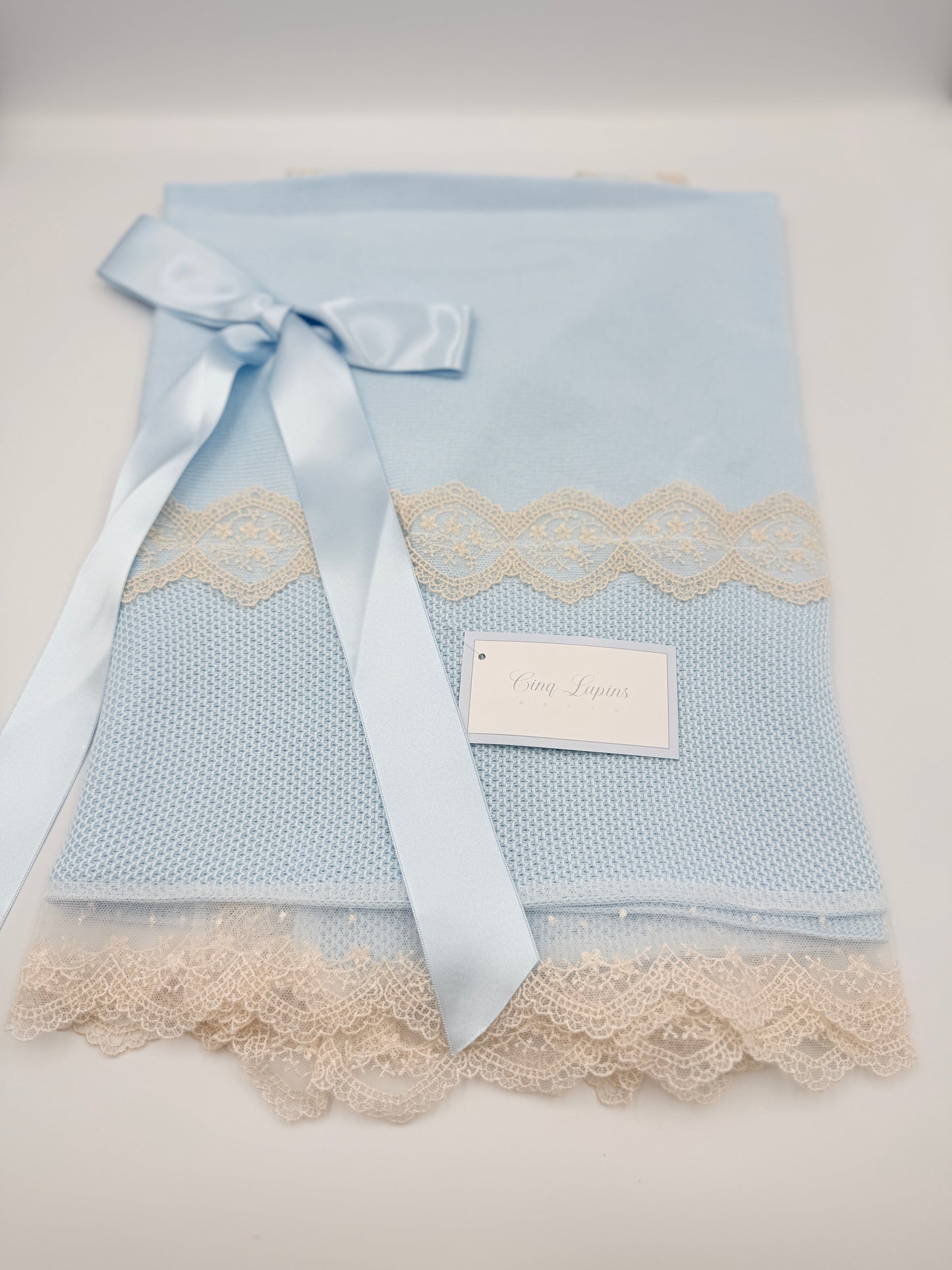 Blanket 'Picos' Blue