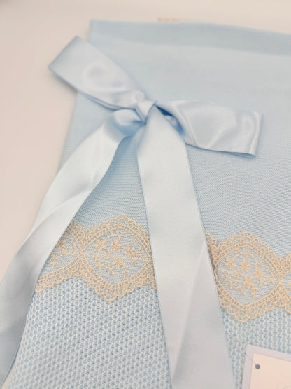 Blanket 'Picos' Blue