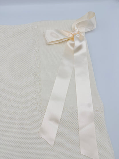 Blanket 'Victoria' Ivory
