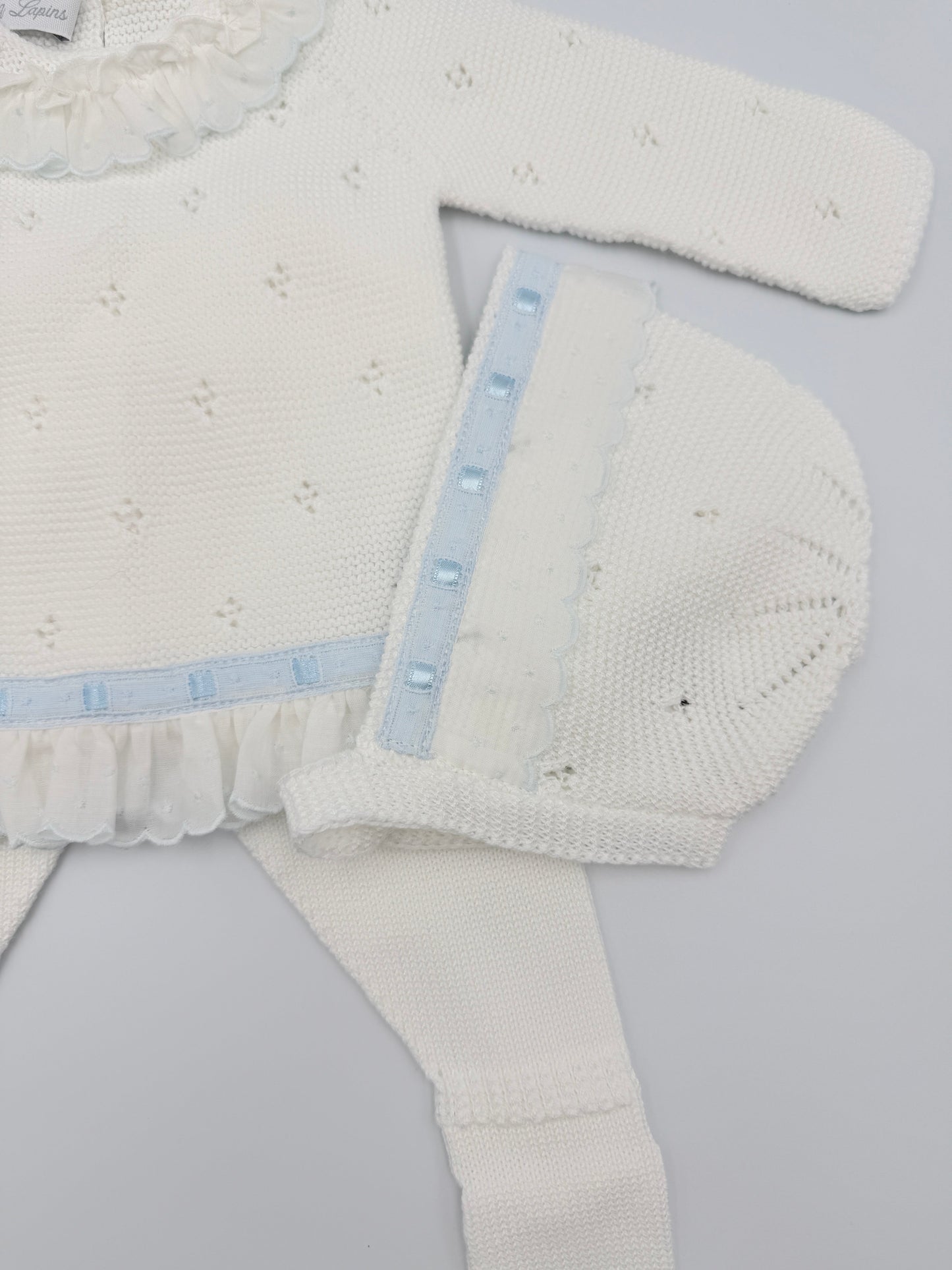 Knit Set 'Pasacintas' White