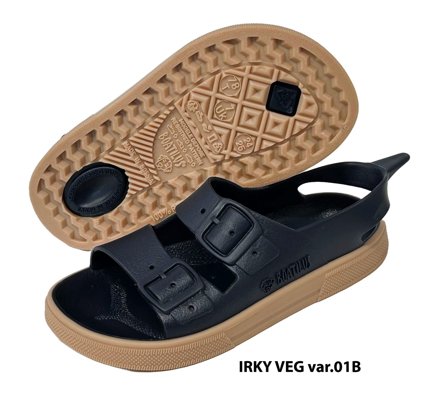 Boatilus Irky Veg Navy Rubber Jelly