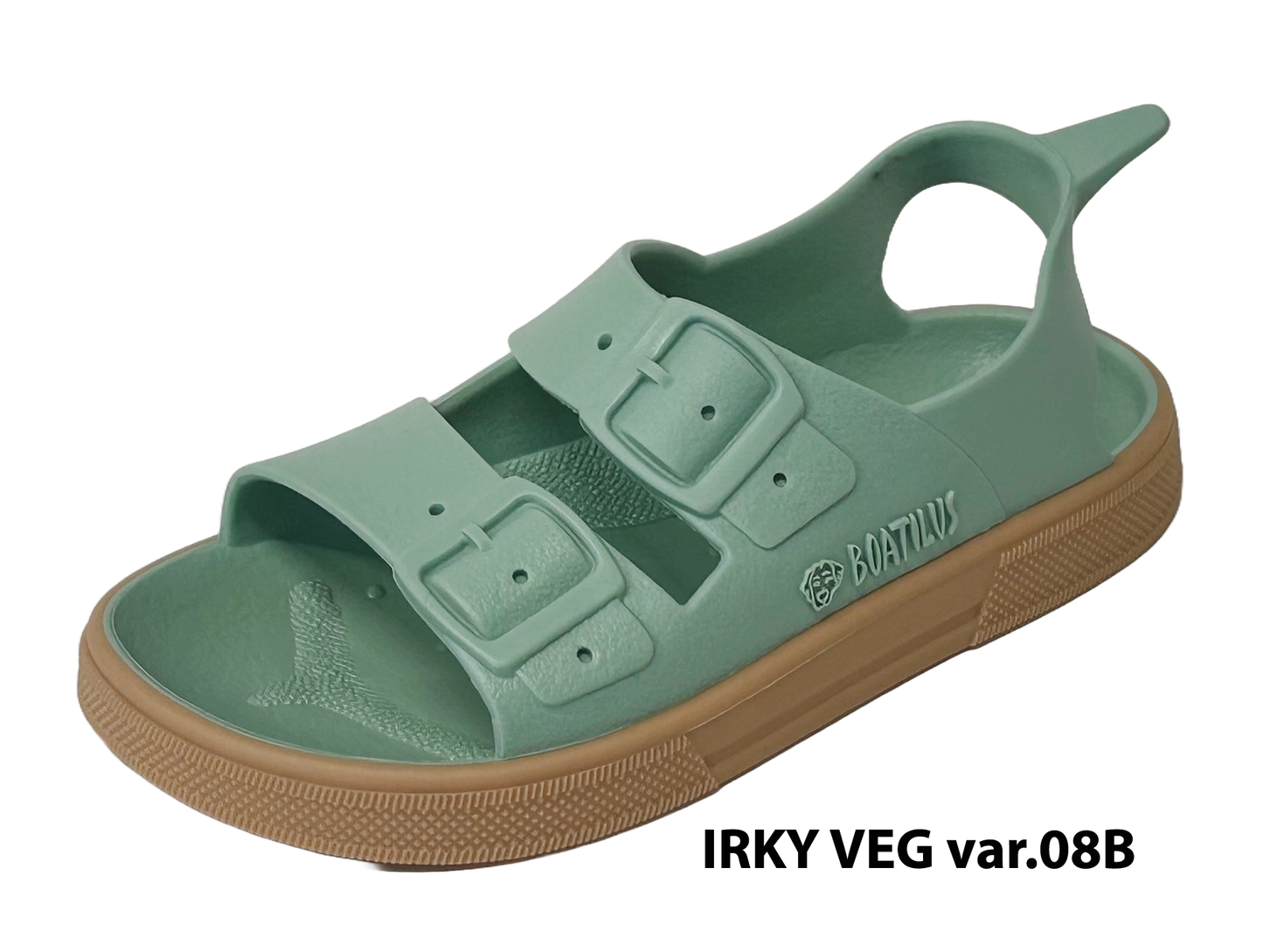 Boatilus Irky Veg Pastel Green Rubber Jelly