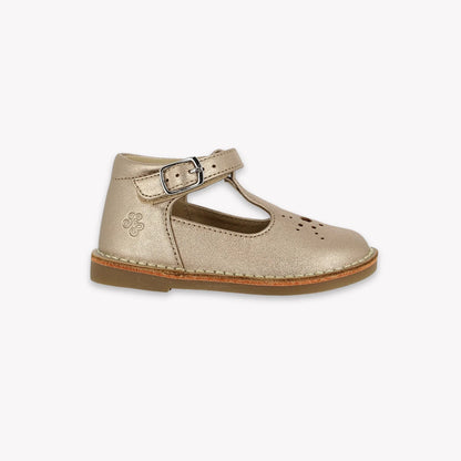 T-strap Leather 'Salo Nappa' Copper