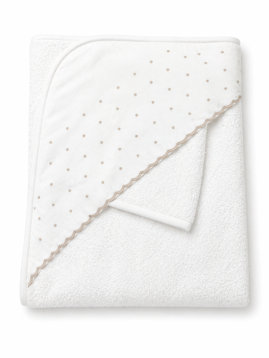 Towel 'Mini Dots' Khaki