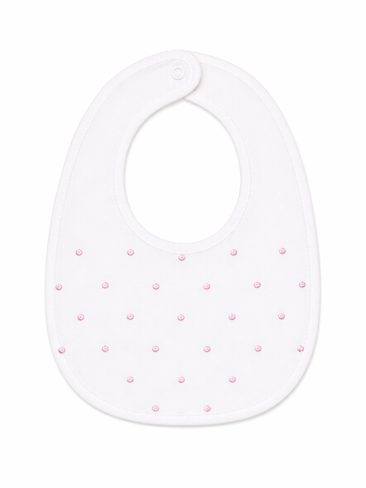 Bib 'Mini Dots' Pink