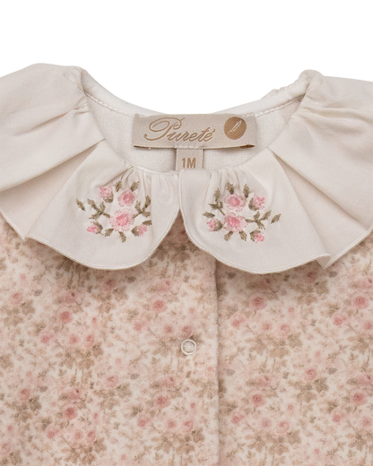 Babygrow Set Pink Peony- 2pc