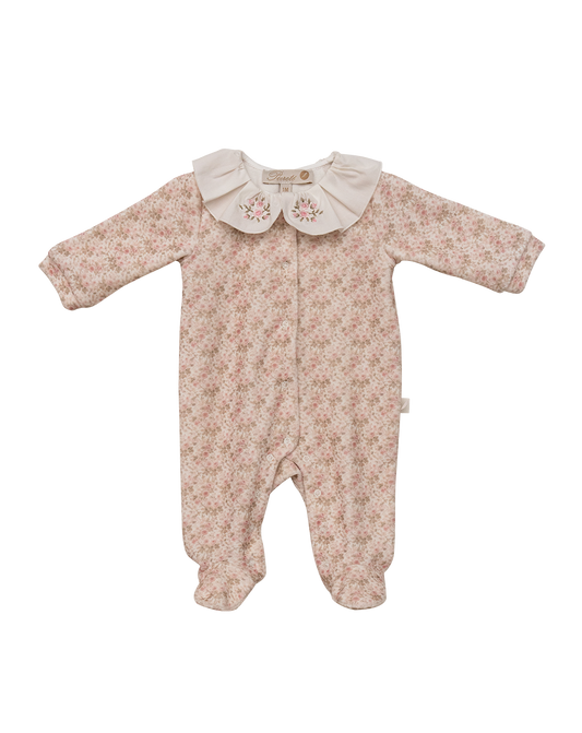 Babygrow Set Pink Peony- 2pc