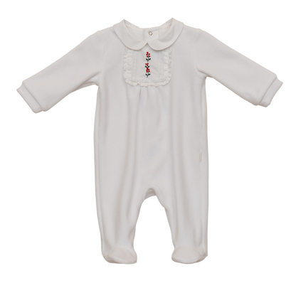 Babygrow Christmas Poinsetta