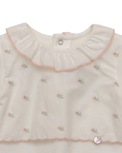 Babygrow Set Rosas- 2pc