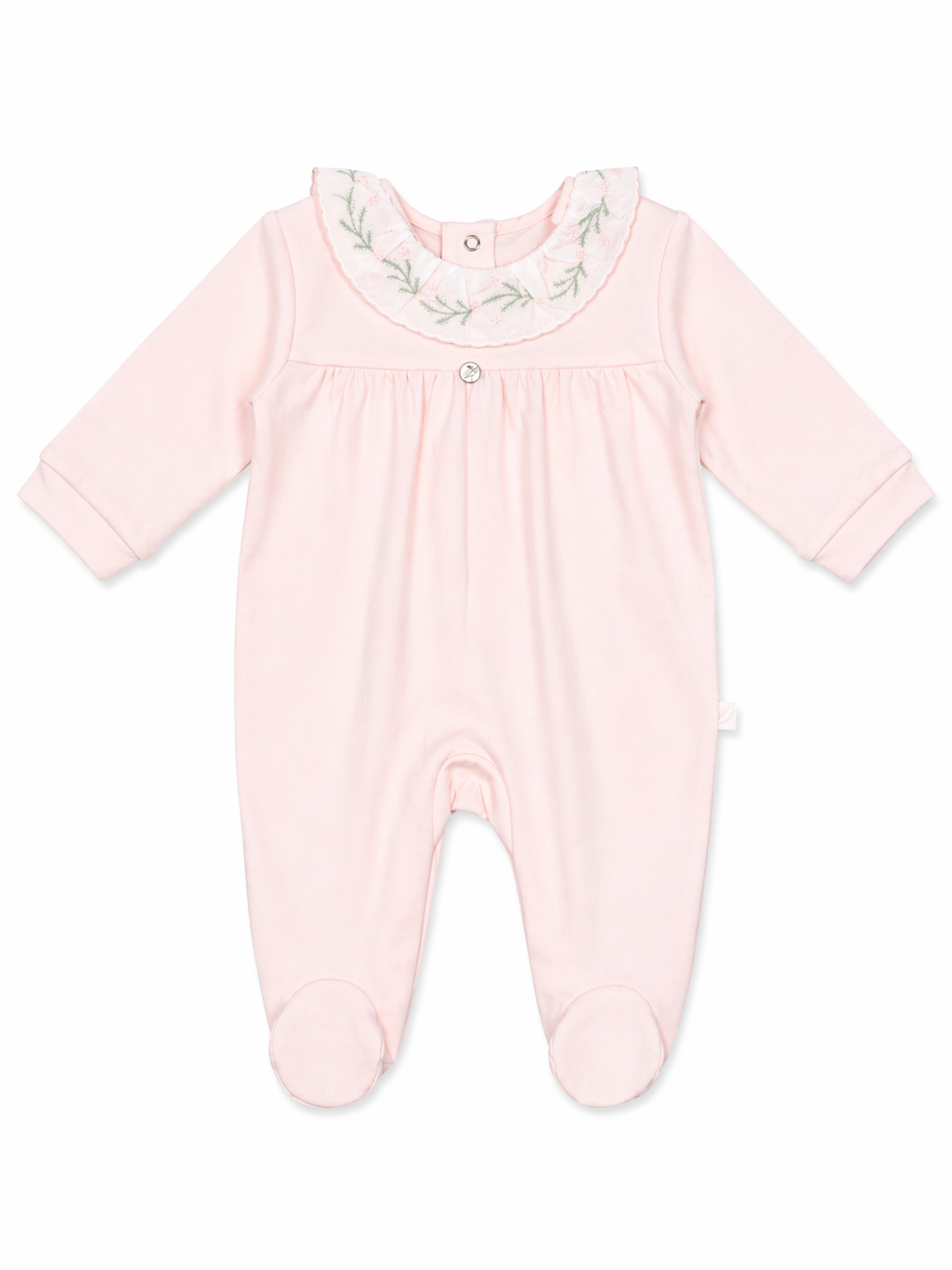 Babygrow 'Pink Embroidery'