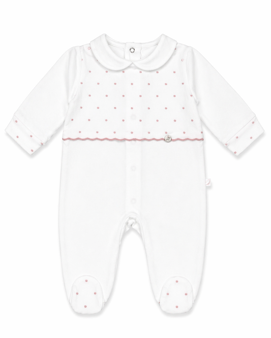 Babygrow 'Mini Dots' Pink