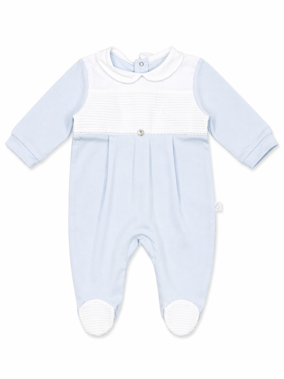 Babygrow 'Pliegues' Blue