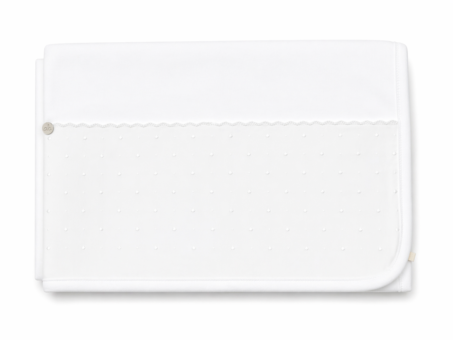 Blanket 'Mini Dots' White