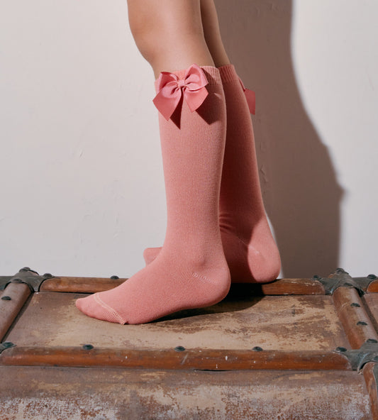 Cinq Lapins Knee Socks Grosgrain